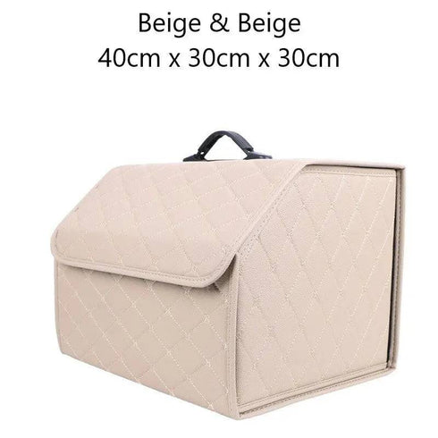 Organisateur Coffre Voiture Pliable 49€ - Boîte Rangement 3 Tailles | Matscarlux™